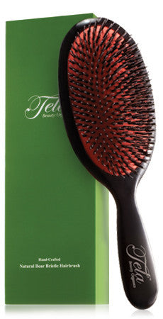 treatment and style hair brush from tela beauty organics, hair styling tools,