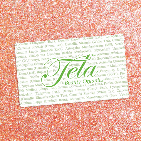 hair care gift certificate, tela beauty organics by Philip Pelusi, online gift certificate, perfect beauty gift, best beauty ecard
